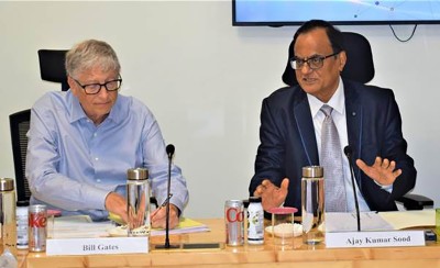 Bill Gates call on Ajay Sood to understand priorities and explore further collaborations