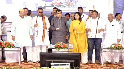 Maharashtra: Nitin Gadkari inaugurates Rs 816 crore Shelad to Nandura section project on Amravati-Chikhali National Highway 53