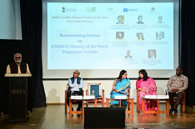 IGNCA holds the first Brainstorming Session on UNESCO Memory of World Programme in India