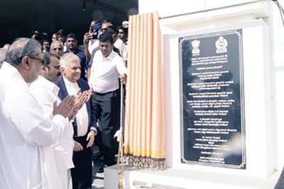 Indian government dedicates Jaffna Cultural Center to people of Sri Lanka