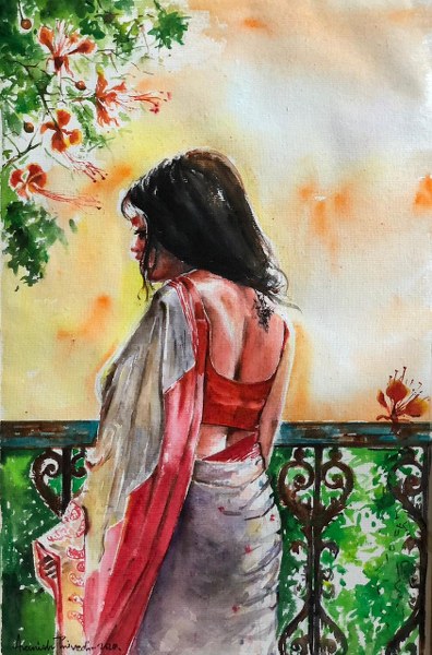 In images art exhibition 'Paints & Strokes' celebrating Kolkata's rich heritage