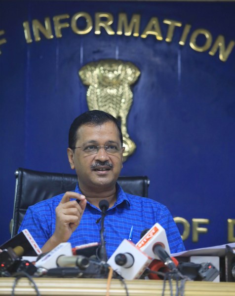 Delhi CM Arvind Kejriwal & Environment Minister Gopal Rai address press conference