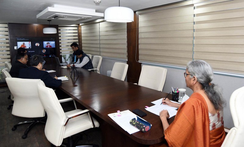 FM Sitharaman discusses G2O FMCBG meeting with IMF MD Kristalina Georgieva