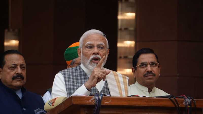 Parliament's Winter Session begins; Modi, Sonia, others attend day 1