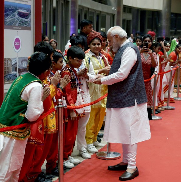 PM Modi inaugurates Bharat Mandapam in Delhi