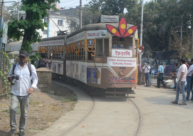Kolkata's iconic trams mark 150th anniversary of service