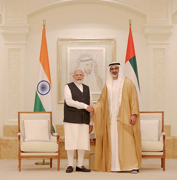 PM Narendra Modi in UAE