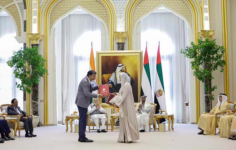 PM Narendra Modi in UAE