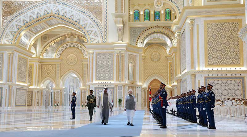 PM Narendra Modi in UAE
