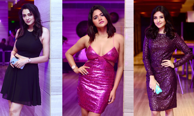 Glamour takes over star-studded 'festive party' in Kolkata. More inside