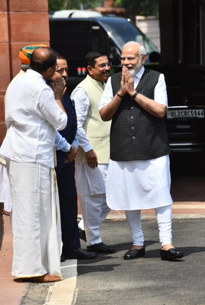 PM Modi addresses media on first day of Monsoon Session