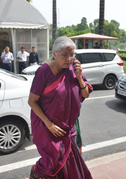 In images: Union ministers attending Monsoon session of Parliament
