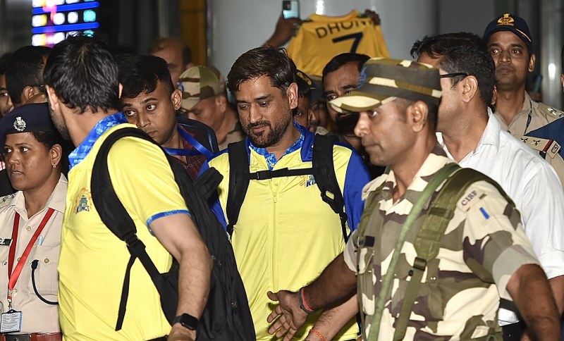 IPL 2023: MS Dhoni in Kolkata for KKR-CSK match