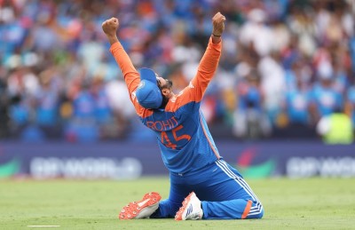 Virat Kohli smashes 76, Hardik Pandya-Jasprit Bumrah shine as India beat South Africa in tough final to lift T20 World Cup