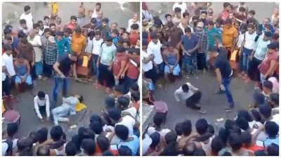 Video of woman's public assault in West Bengal goes viral, Oppn claims assailant is Trinamool strongman