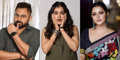 Soham Chakraborty, Madhumita and Porimoni unite for Bengali film Felu Bakshi