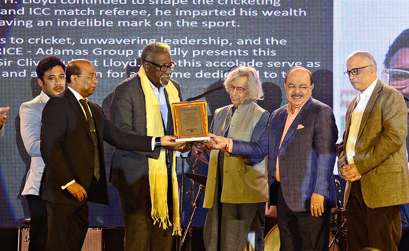 West Indies cricket legend Clive Lloyd in Kolkata
