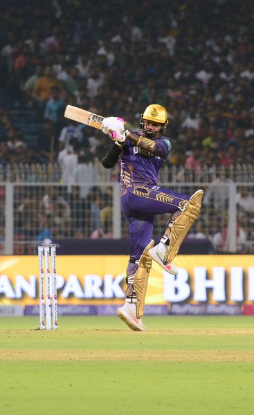 KKR vs RR: Sunil Narine slams maiden IPL century as Kolkata post 223 runs against Rajasthan