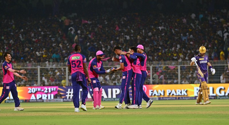 KKR vs RR: Sunil Narine slams maiden IPL century as Kolkata post 223 runs against Rajasthan