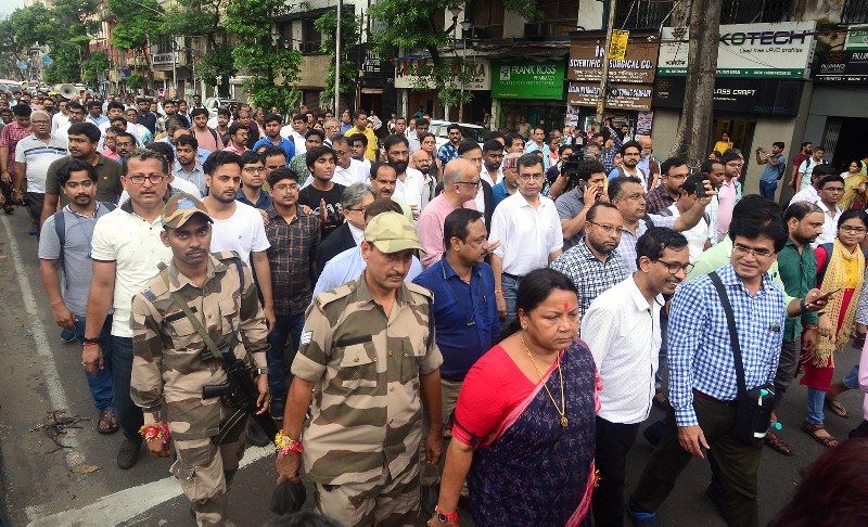 In Images: Doctors summoned by police over social media posts related to RG Kar incident appear for quizzing