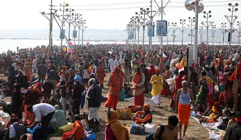 Mahakumbh 2025: Snapshots of holy dip in Prayagraj