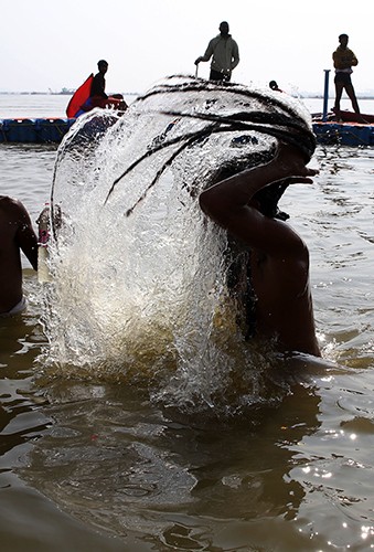 Mahakumbh 2025: Snapshots of holy dip in Prayagraj