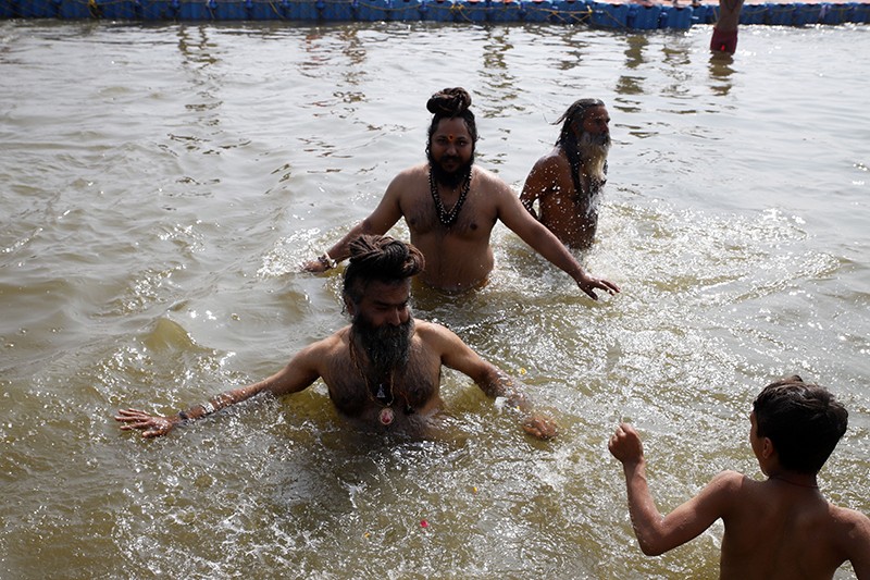 Mahakumbh 2025: Snapshots of holy dip in Prayagraj