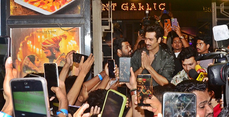 In Images: Vicky Kaushal promotes Chhaava in Kolkata
