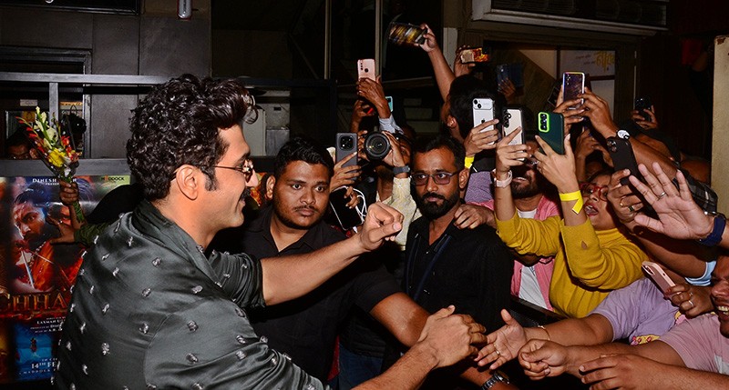 In Images: Vicky Kaushal promotes Chhaava in Kolkata