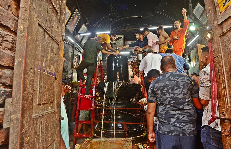 Hindu devotees celebrate Maha Shivratri in Kolkata