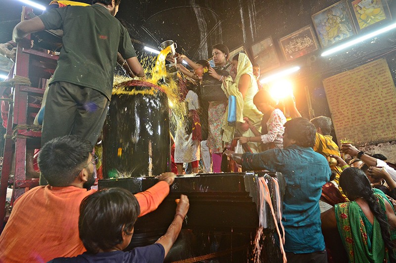Hindu devotees celebrate Maha Shivratri in Kolkata