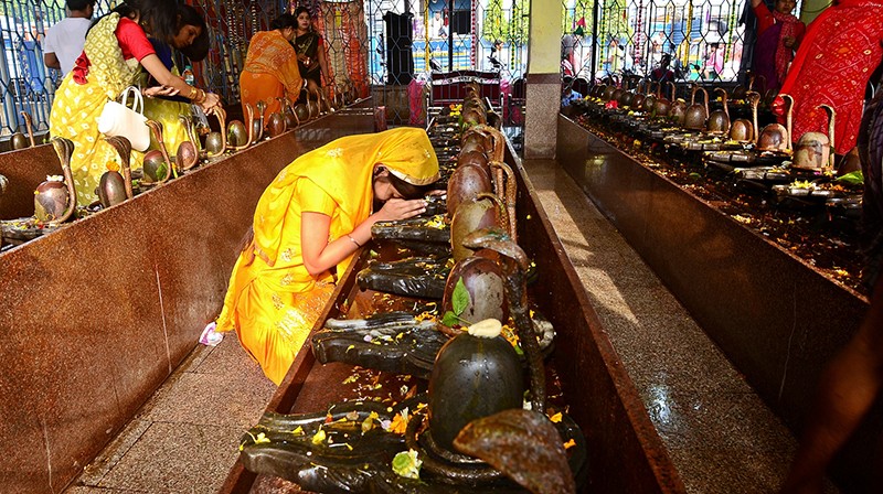 Hindu devotees celebrate Maha Shivratri in Kolkata