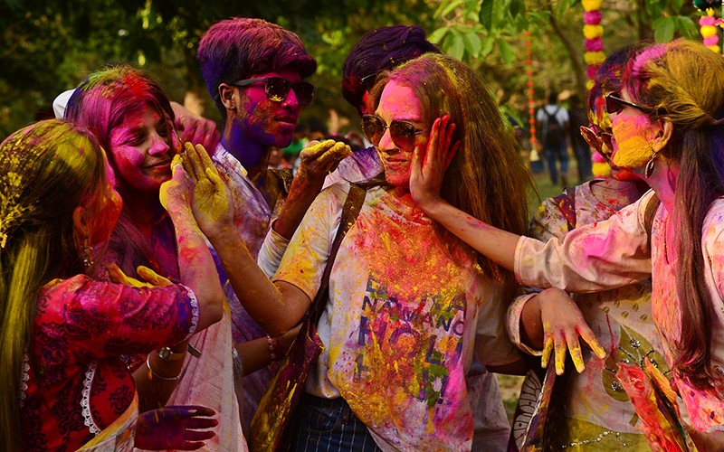 In Images: Holi celebrations in Kolkata