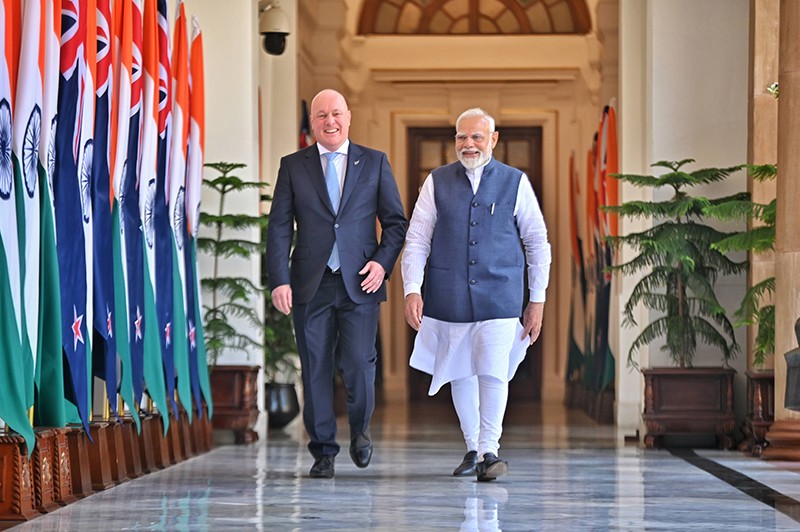 In Images: Modi meets New Zealand PM Christopher Luxon in New Delhi