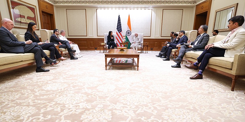 In Images: PM Modi meets Tulsi Gabbard in New Delhi