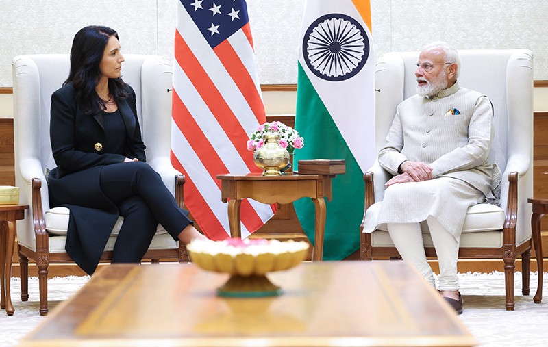 In Images: PM Modi meets Tulsi Gabbard in New Delhi