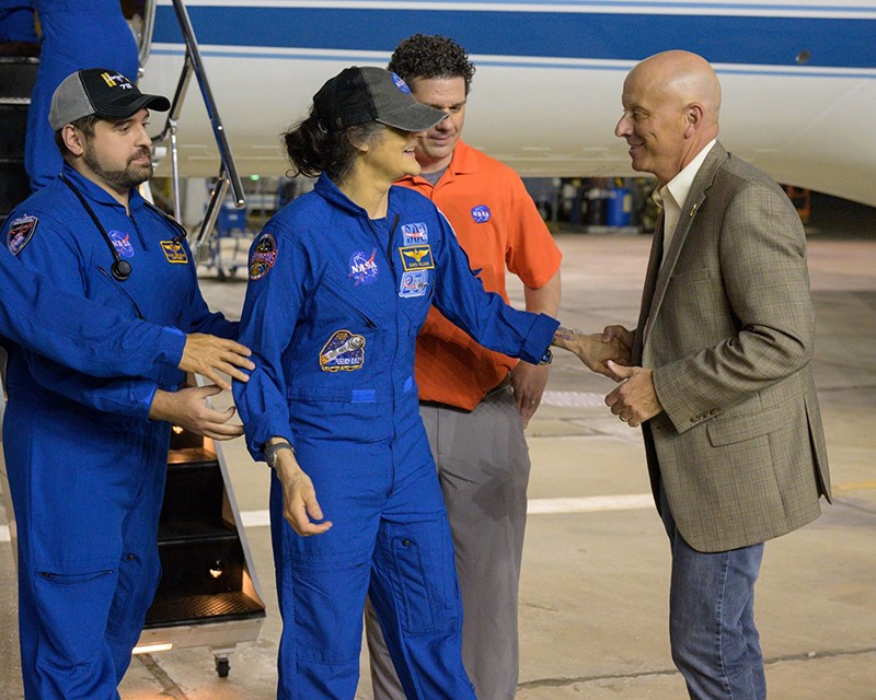 In Images: Sunita Williams, Butch Wilmore return to Earth after remaining stuck in space for 286 days