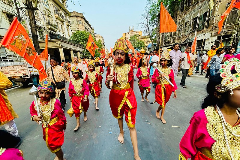 BJP observes Ram Navami in Kolkata
