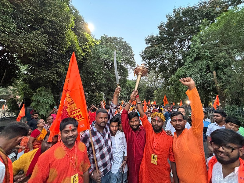 BJP observes Ram Navami in Kolkata