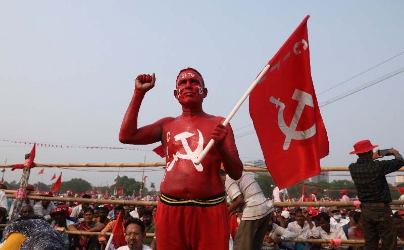 Left organisations host rally at iconic Brigade Parade Ground in Kolkata