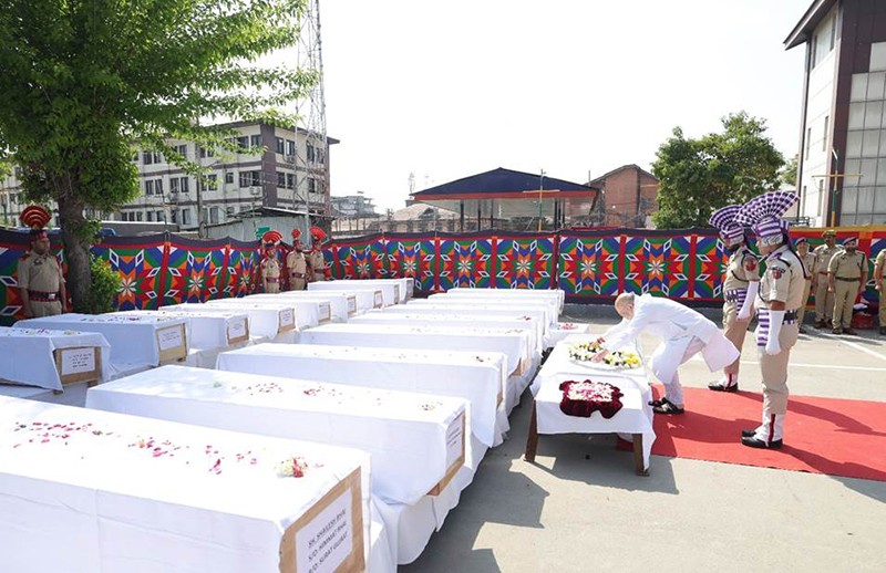 In Images: Amit Shah pays respect to deceased of Pahalgam attack, visits ground zero
