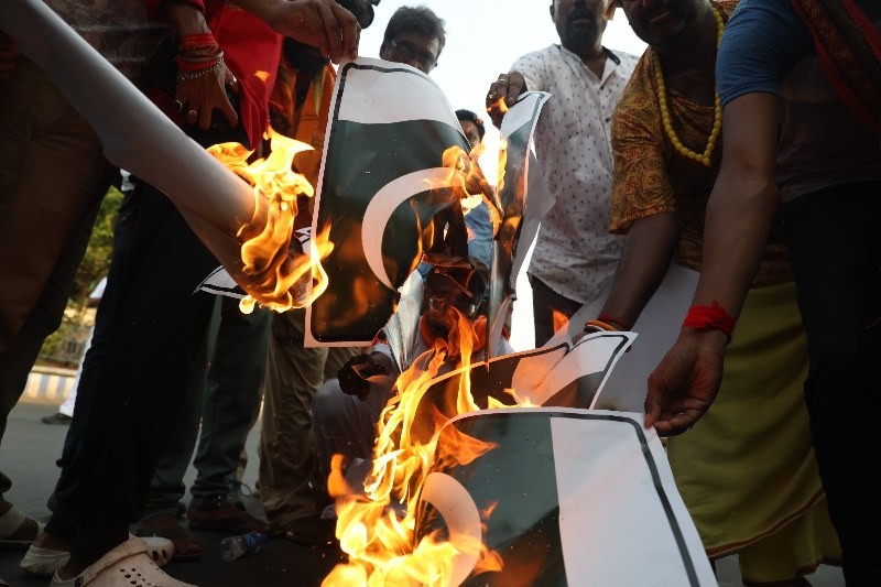 In Images: Vishva Hindu Parishad organises protest rally against Pahalgam terror attack in Kolkata