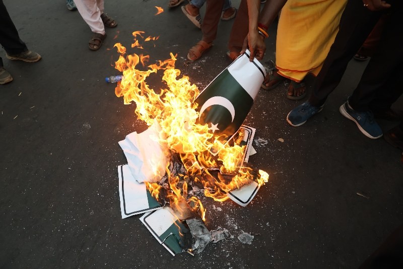 In Images: Vishva Hindu Parishad organises protest rally against Pahalgam terror attack in Kolkata