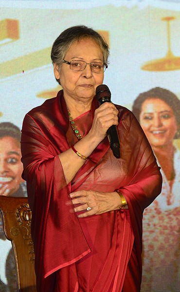 In Images: Rakhee Gulzar graces trailer launch of Aamar Boss
