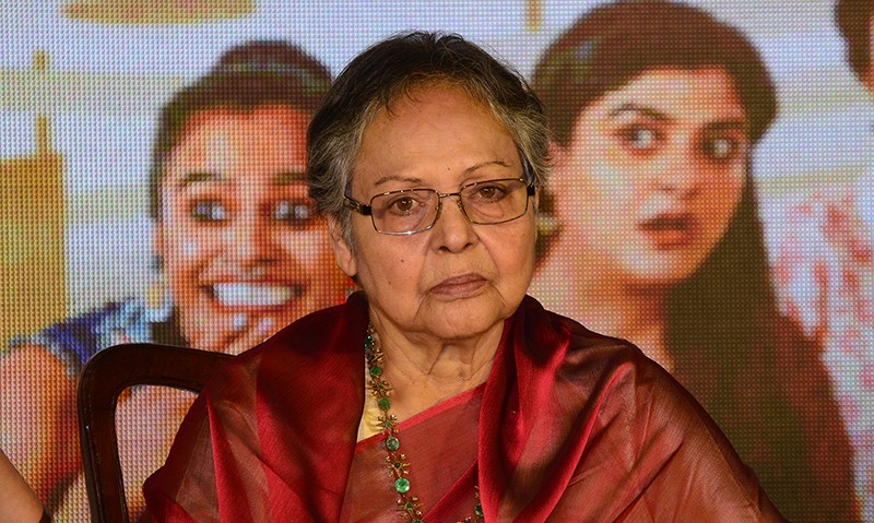 In Images: Rakhee Gulzar graces trailer launch of Aamar Boss