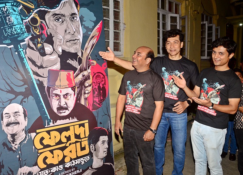 In Images: Feluda Pherot: Jawto Kando Kathmandute Season 2 gets its poster launched on Satyajit Ray's birth anniversary
