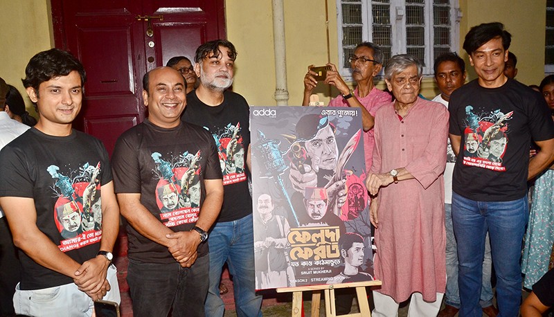 In Images: Feluda Pherot: Jawto Kando Kathmandute Season 2 gets its poster launched on Satyajit Ray's birth anniversary