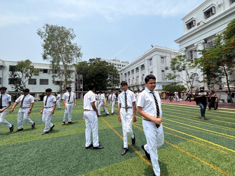 In Images: Kolkata schools conduct mock security drills amid India-Pakistan standoff
