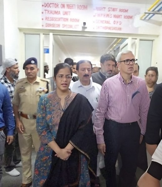 In Images: J&K CM Omar Abdullah visits shelling-hit Tangdhar and Uri
