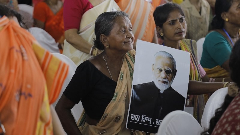 In Images: PM Modi addresses rally in West Bengal in his four-state visit tour